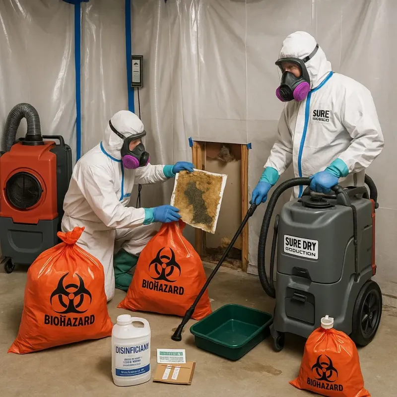 Contaminated Water Handling Protocols process in Ingenio, PR
